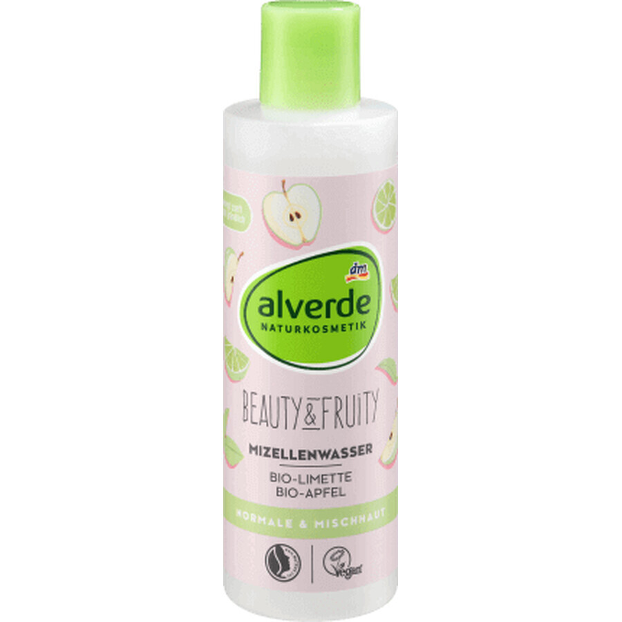 Alverde Naturkosmetik Beauty & Fruttato Acqua micellare ECO lime & ECO mela, 200 ml