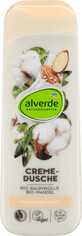 Alverde Naturkosmetik Crema doccia cotone e mandorla, 250 ml