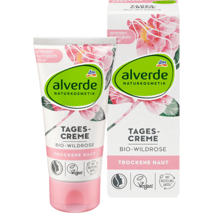 Alverde Naturkosmetik Wild Rose Day Face Cream, 50 ml