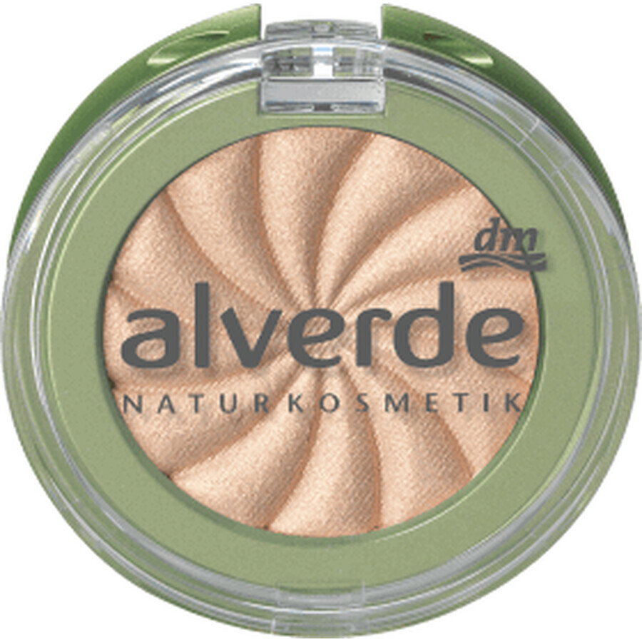 Alverde Naturkosmetik Ombretto mono 02 Nude Gold, 2 g