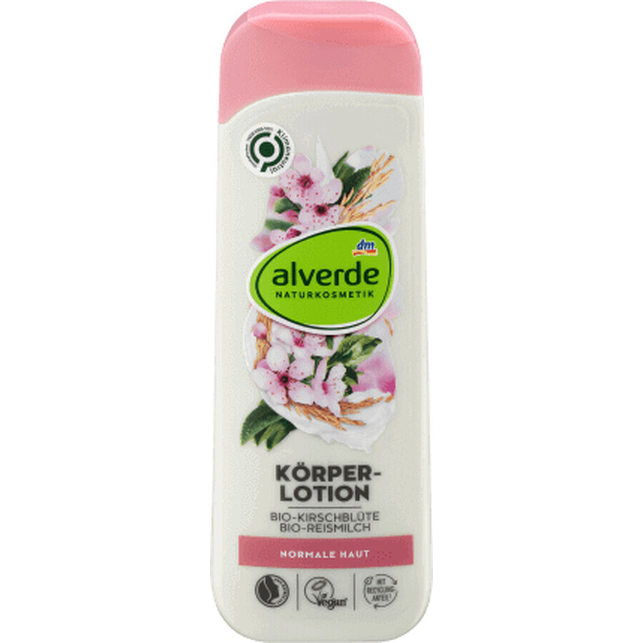 Alverde Naturkosmetik Lozione corpo ai fiori di ciliegio, 250 ml