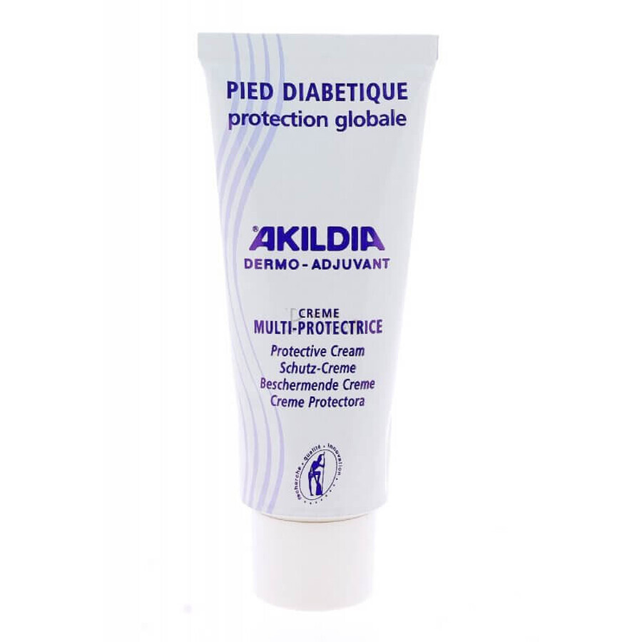 Akildia Diabetiker Fußschutzcreme, 75ml, Asepta