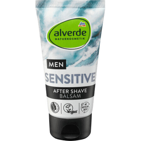 Alverde Naturkosmetik MEN Balsamo dopobarba per uomo, 75 ml