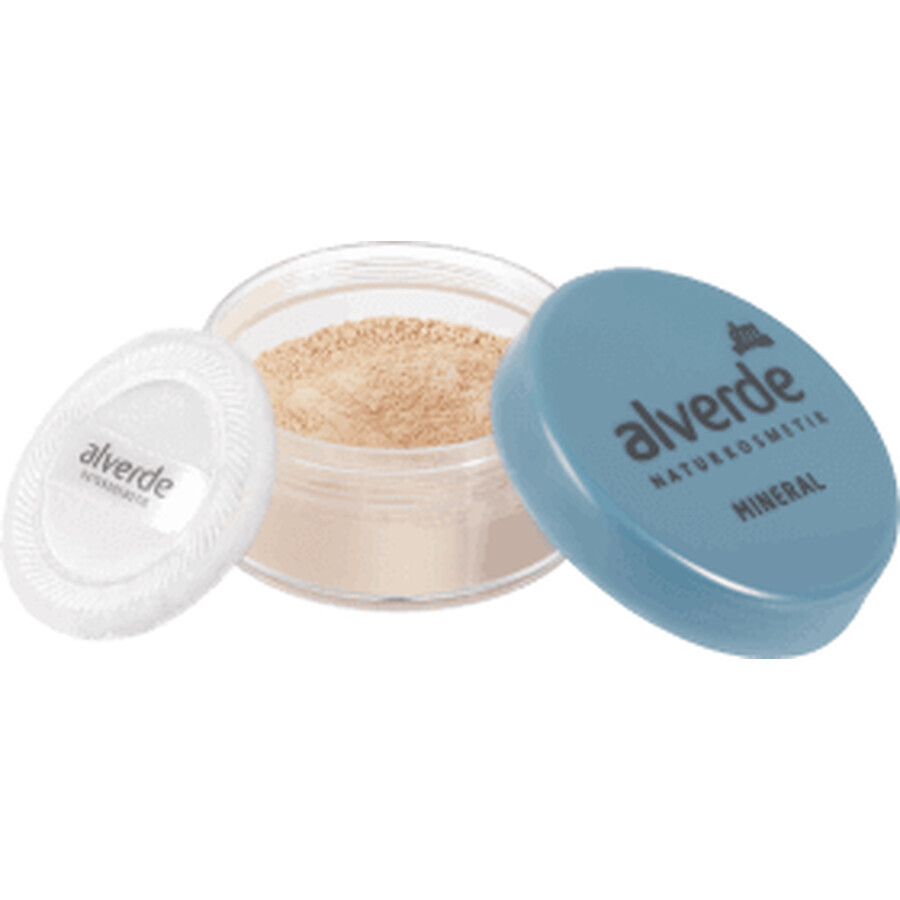 Alverde Naturkosmetik Polvere minerale 01 Porcellana, 10 g