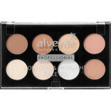 Alverde Naturkosmetik Paleta contorno e iluminador, 8 g