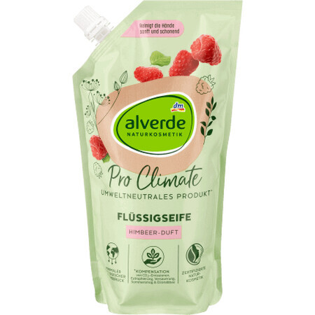 Sapone liquido Alverde Naturkosmetik Pro Climate, 600 ml