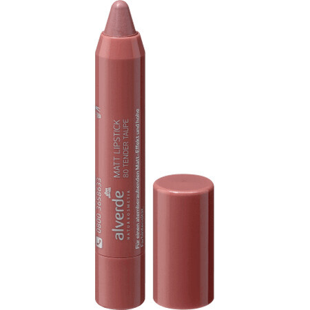 Alverde Naturkosmetik Matte Lipstick No. 80