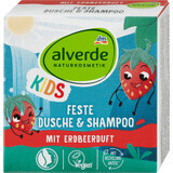 Alverde Naturkosmetik Sapone doccia e shampoo per bambini, 60 g
