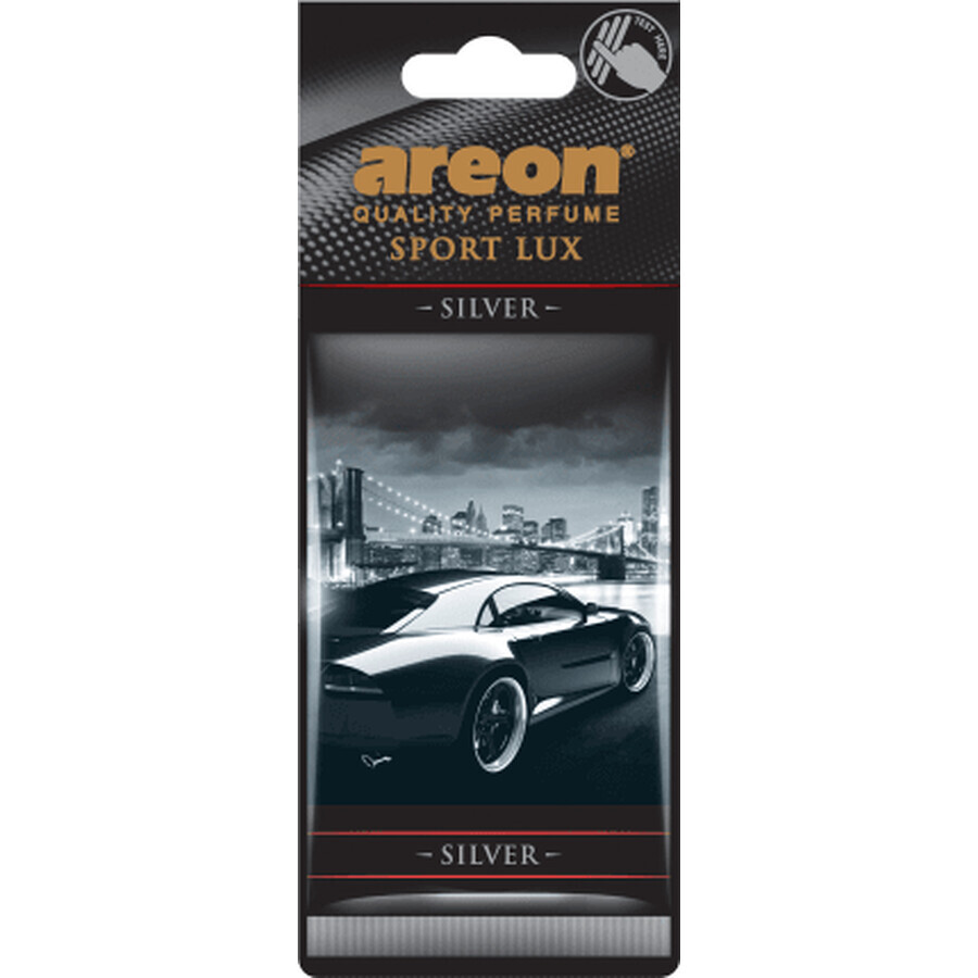 Areon Sport deodorante per auto lux silver, 1 pz.
