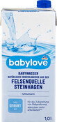 Babylove Acqua per neonati, 1 l