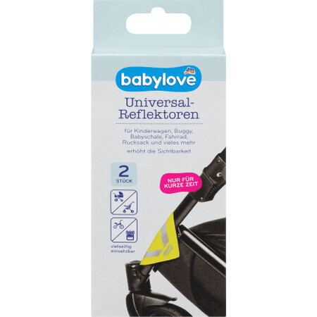 Babylove Strisce riflettenti universali, 2 pz