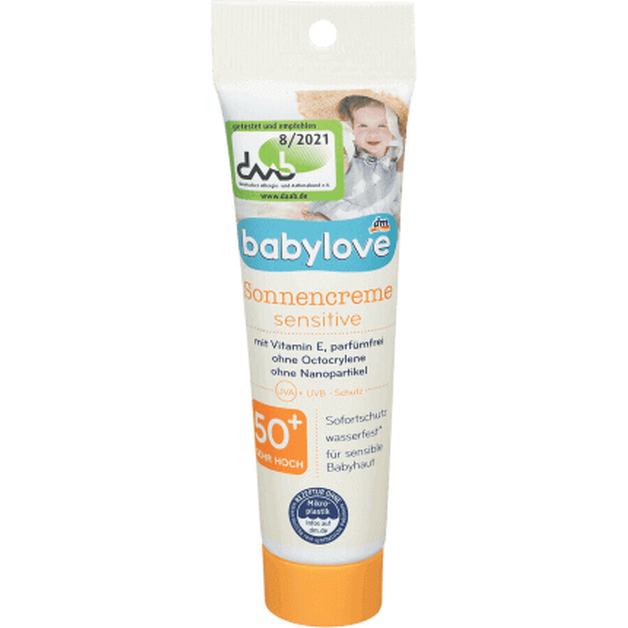 Babylove Crema solare per bambini, 30 ml