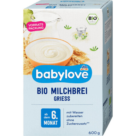 Babylove Gris al latte, 600 g
