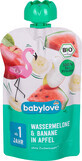 Babylove Purea di Melone con banana e mela ECO, 12+, 100 g