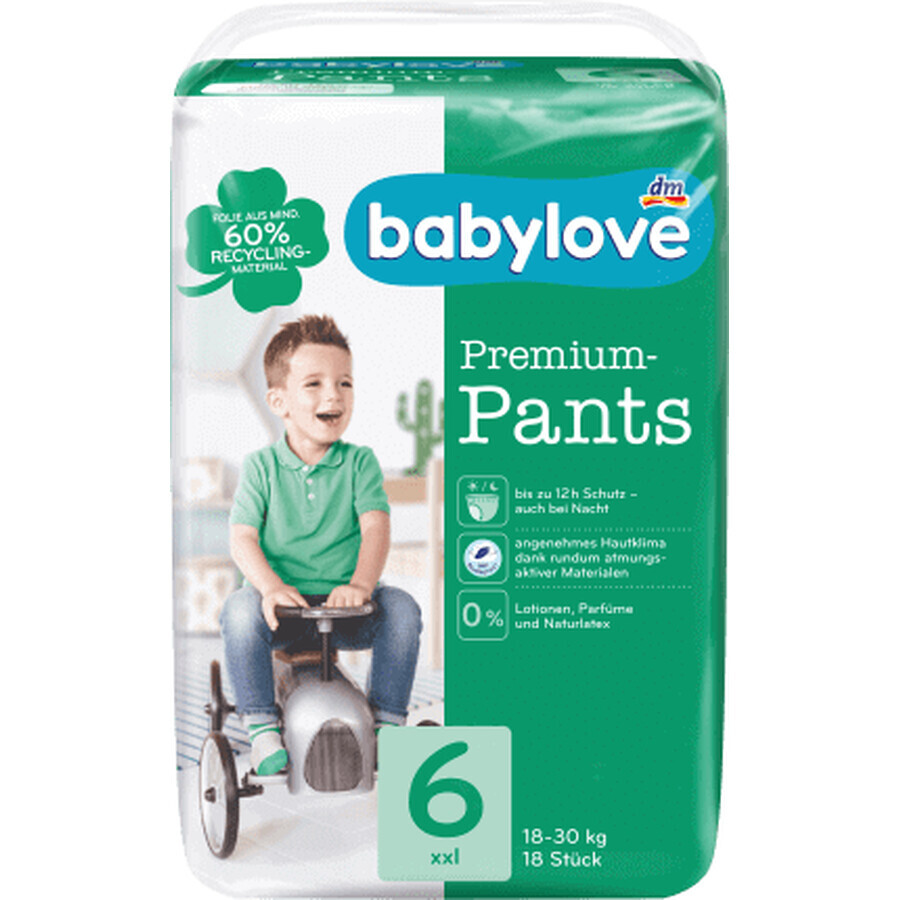 Couche Babylove Couche taille 6, 18 pièces