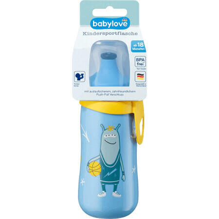 Babylove Borraccia sportiva per bambini, 330 ml