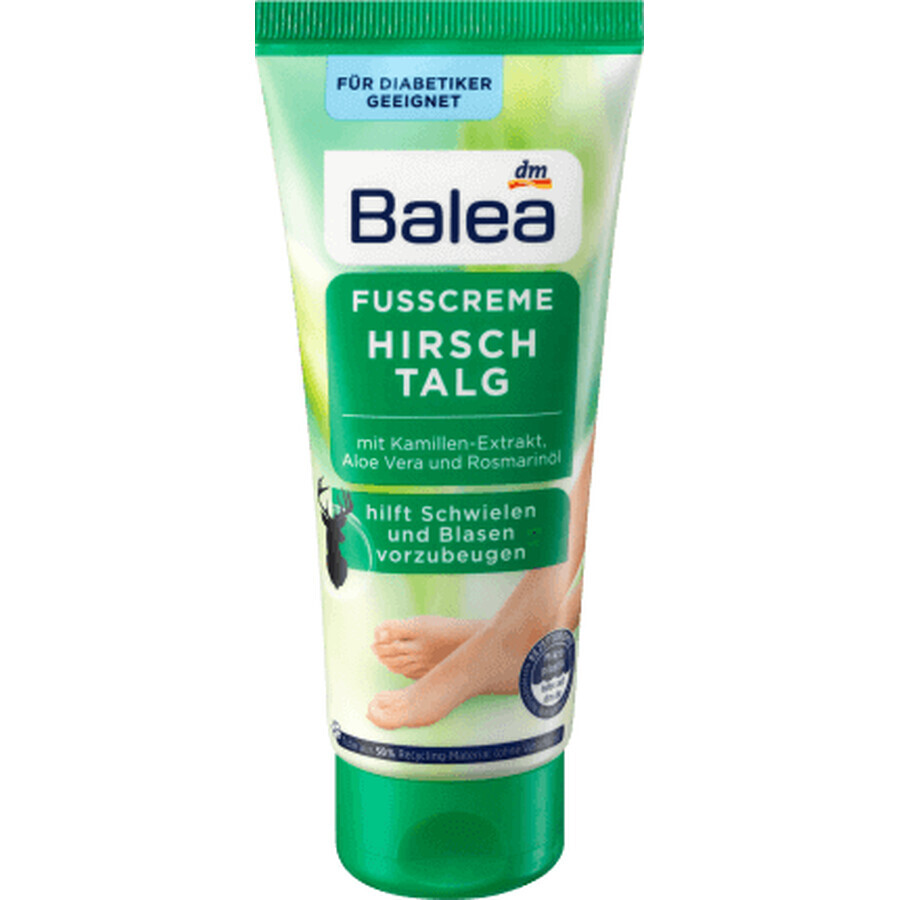 Balea Crema piedi con sego di cervo, 100 ml