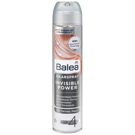 Balea Invisible power fissativo per capelli, 300 ml