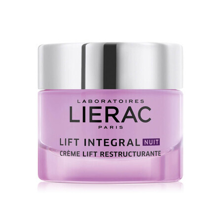 Lierac Lift Integral - Crema Viso Notte Liftante Ristrutturante, 50ml