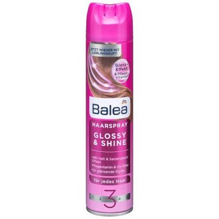 Lacca per capelli Balea Glossy & Shine, 300 ml