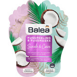 Balea Maschera piedi e peeling 2x10ml, 20 ml