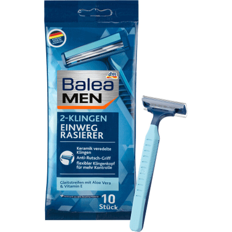 Balea MEN Rasoio usa e getta, 10 pz