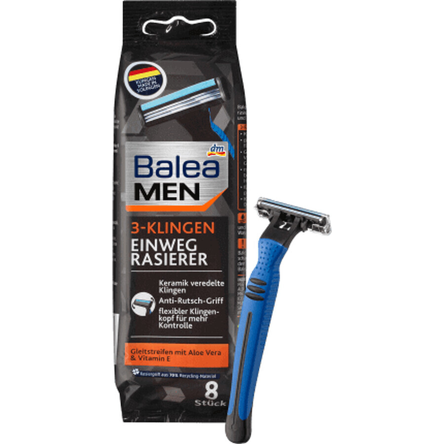 Balea MEN Disposable razor, 8 pcs