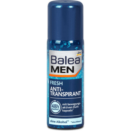 Balea MEN Deodorante spray fresco per uomo, 50 ml