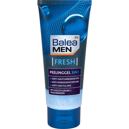 Balea MEN fresh peeling gel 3in1, 100 ml