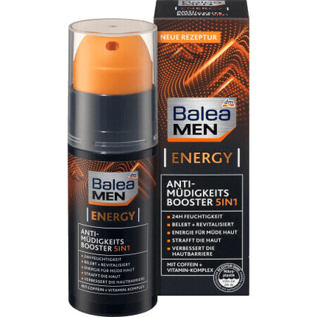 Balea MEN Gel antifatica Q10 uomo, 50 ml