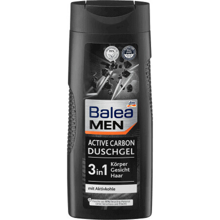 Balea MEN activated carbon shower gel, 300 ml