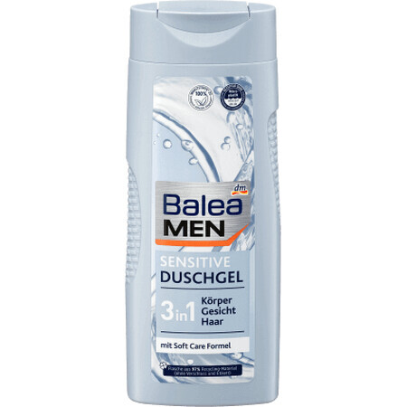 Balea MEN Sensitive Duschgel 3 in 1, 300 ml