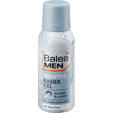 Balea MEN Sensitive Shaving Gel, 75 ml