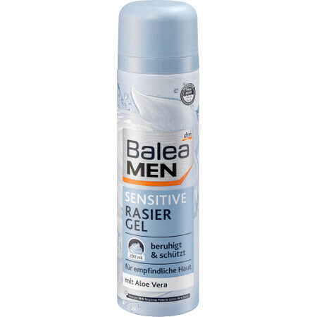 Balea MEN Men's Sensitive Shave Gel, 200 ml