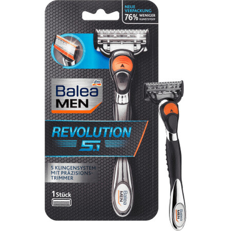 Rasoio Balea MEN Revolution 5.1 + ricambio, 1 pz