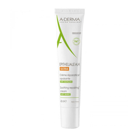 A-Derma Epiteliale AH Ultra Repairing Cream mit beruhigender Wirkung, 40 ml