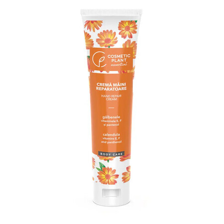 Crema mani riparatrice con estratto di calendula Essential, 150 ml, Cosmetic Plant