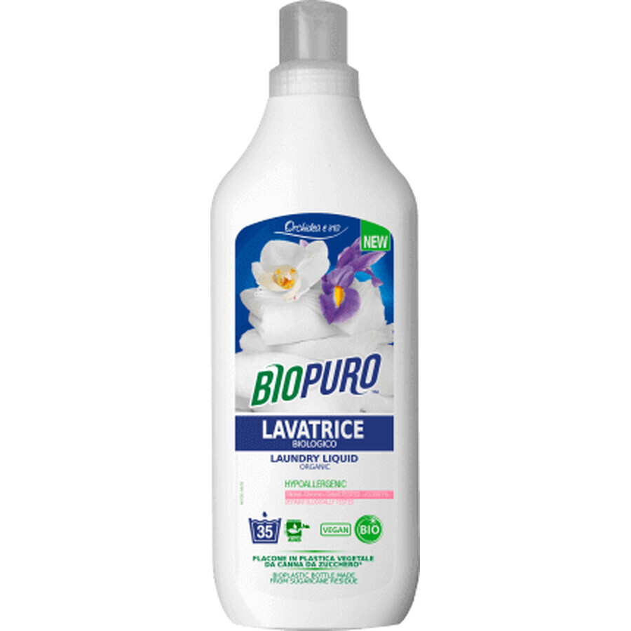 Biopuro Detersivo bucato ecologico 35 lavaggi, 1 l