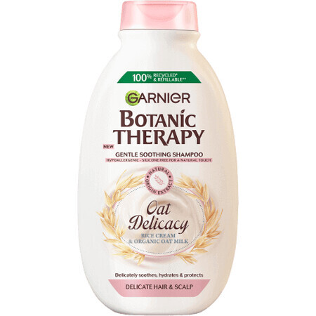 Shampoo Botanic Therapy Oat Delicacy per capelli e cuoio capelluto sensibili, 250 ml