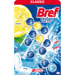 Bref Power Aktiv Lemon and Ocean Toilet Freshener, 200 g