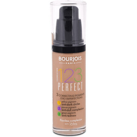 Buorjois Paris 123 Perfect fond de ten 55 Dark Beige, 30 ml