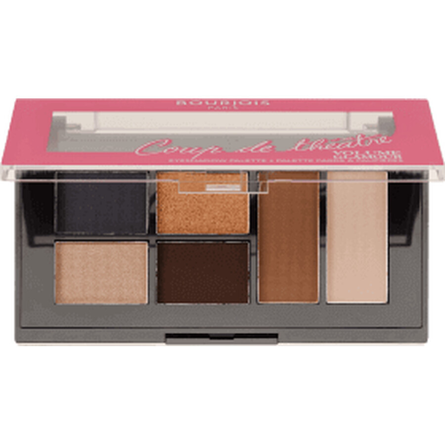 Buorjois Paris Volume Glamour Eyeshadow Palette Coup de Theatre 02 Cheeky Look, 8,4 g