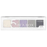 Palette di ombretti Catrice 5 In A Box 080 Diamond Lavender Look, 4 g