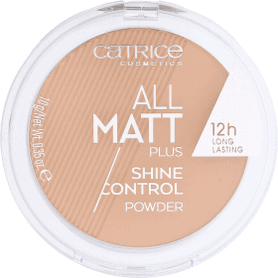 Catrice All Matt Plus Shine Control cipria compatta 030 Warm Beige, 10 g