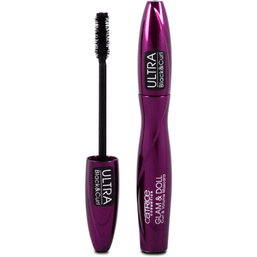 Mascara Catrice Glam & Doll Ricci e Volume, 10 ml