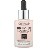 Fondotinta liquido Catrice HD Coverage 002 Beige porcellana, 30 ml