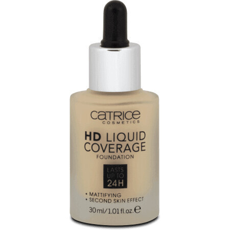 Catrice HD Liquid Coverage fond de ten 030 Sand Beige, 30 ml