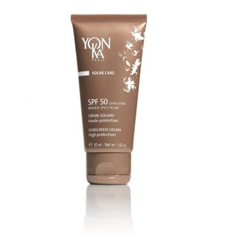 Crema solare viso ad alta protezione SPF 50, 50 ml, YonKa