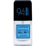 Catrice Natural Base e top coat indurente tutto in 1, 10,5 g