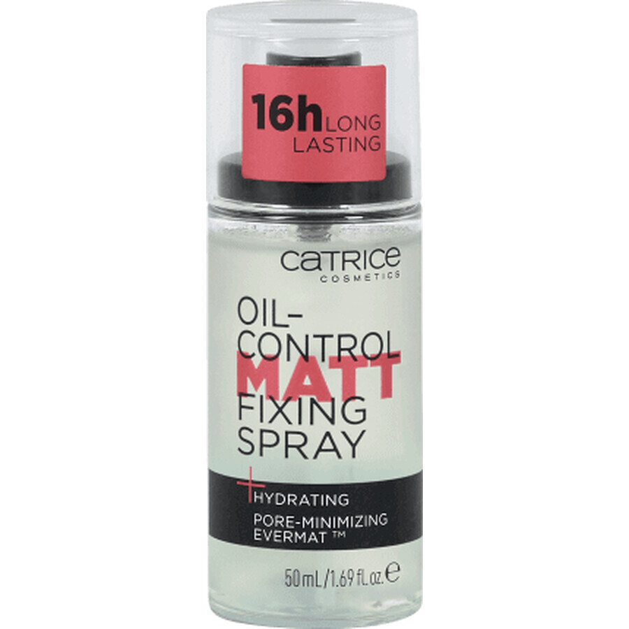 Catrice Oil-Control Spray opaco per fissare il trucco, 50 ml